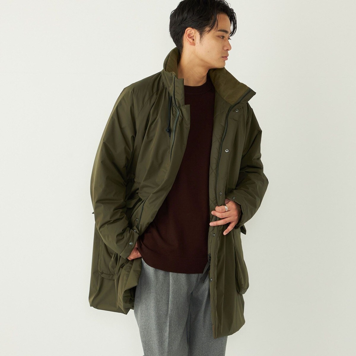PAZZO N.MASAKI COLORSモッズコート SHIPS Colors（シップスカラーズ） モッズコート コート SHIPS Colors