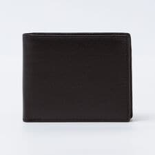 SHIPS Colors: レザー BI-FOLD ウォレット (二つ折り 財布)