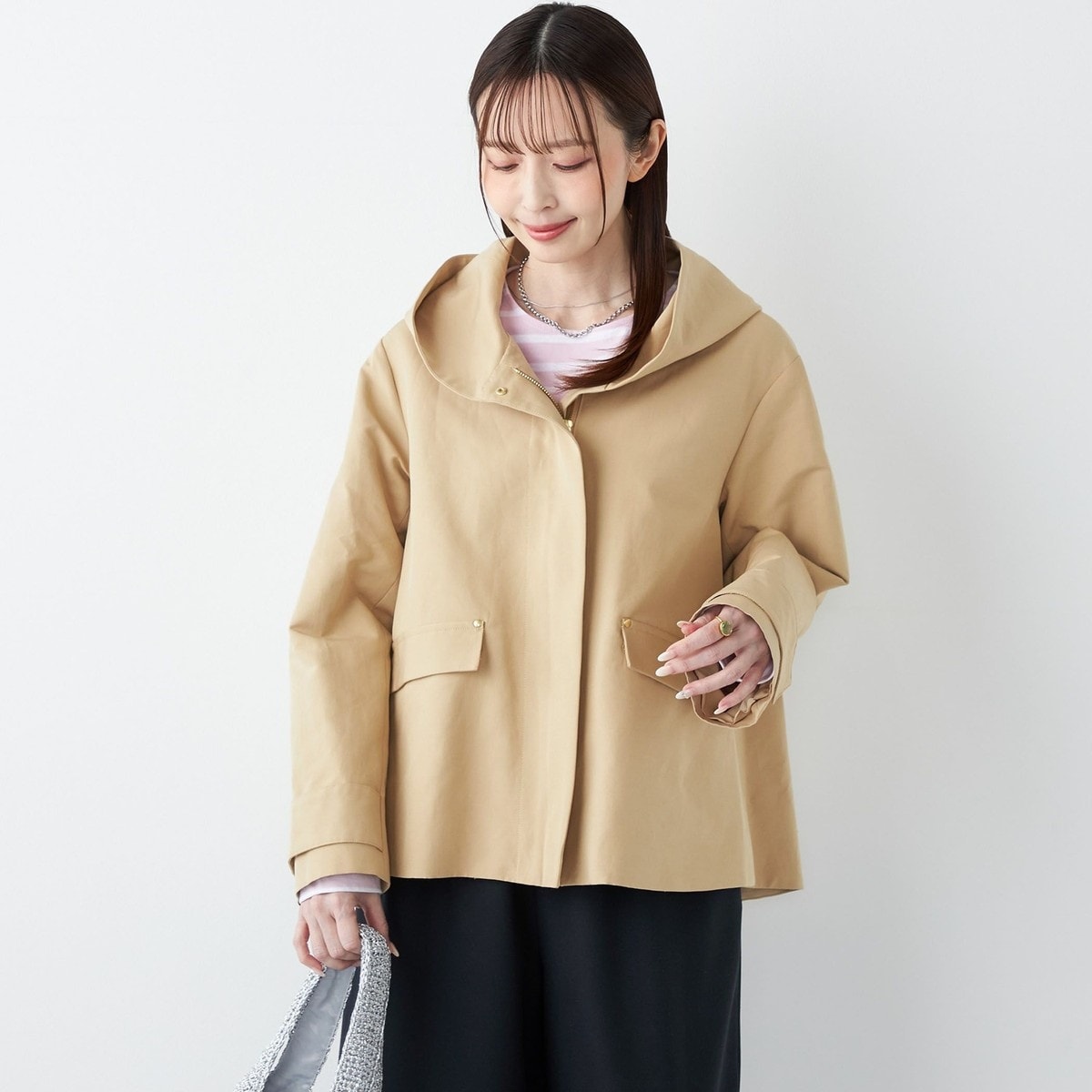 ﾄﾚｯｷﾝｸﾞ 四角友里コラボレーションW'S FEEL NATURE WIND JACKET