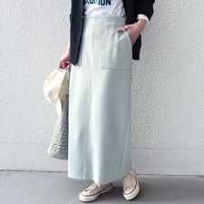 SHIPS Colors:〈手洗い可能〉リブ ダンボール タイト スカート