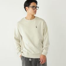 SHIPS Colors:ワンポイント刺繍 ハイスペック スウェット◇