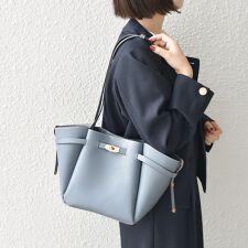 SHIPS Colors:ベルト デザイン トートバッグ◇