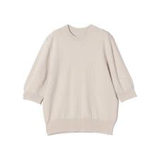 SHIPS Colors:〈接触冷感・手洗い可能〉14ゲージ 5分袖 ニット◇