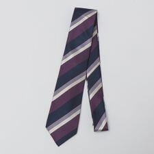 SHIPS Colors:シルク ストライプ ネクタイ3