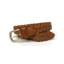 SHIPS Colors:コード ミックス メッシュ ベルト◇