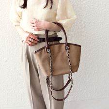 SHIPS Colors:キャンバス チェーン バッグ◇