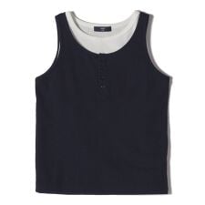 SHIPS Colors:〈手洗い可能〉レイヤード タンクトップ セット◇