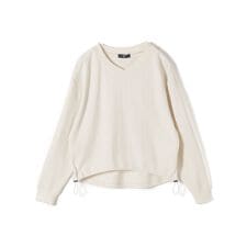 SHIPS Colors:〈手洗い可能〉変形ワッフル Vネック プルオーバー