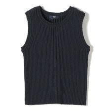 《予約》SHIPS Colors:〈手洗い可能〉スラブ ニット タンクトップ◆