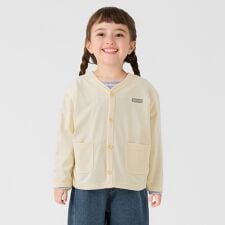 《予約》SHIPS Colors:90～140cm /〈接触冷感・UVカット〉カーディガン◆