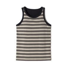 《予約》SHIPS Colors:〈手洗い可能〉ボーダー カップ タンクトップ◆