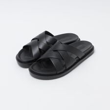 《予約》SHIPS Colors:クロス ストラップ サンダル◆