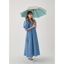 エスタ(estaa)の晴雨兼用日傘 長傘 無地 1級遮光 遮熱 UV ユニセックス