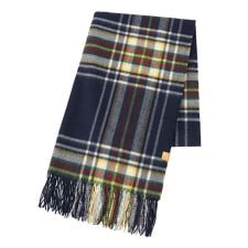 【WEB限定 洗える】カシミヤ100%紡毛厚手ストール 60×200cm チェック ユニセックス