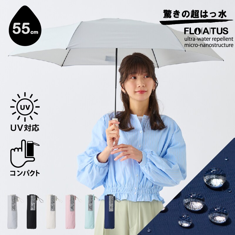 折りたたみ傘 SOLSHADE 日傘 完全遮光 折りたたみ 自動OPEN 折りたたみ日傘