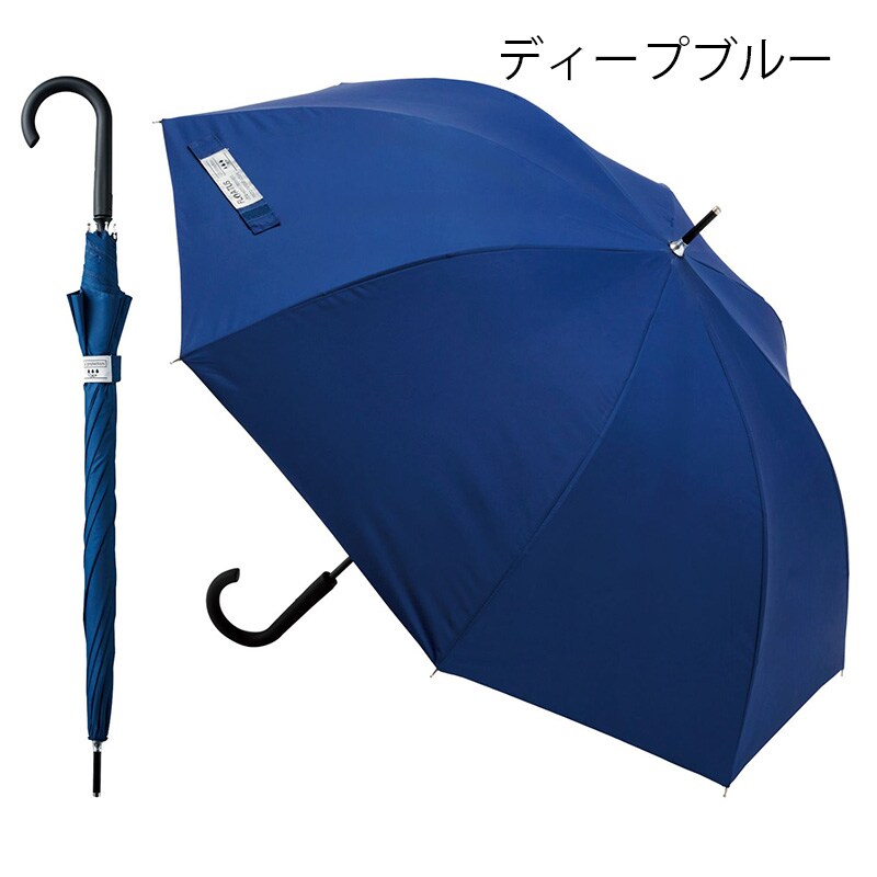 GHERARDINI（ゲラルディーニ）ロゴ柄 ジャンプ式 耐風雨傘（長傘
