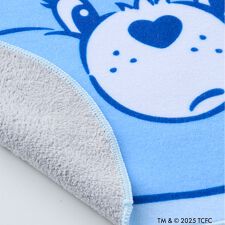 エスタ(estaa)の【くっつきタオル】吸水マルチタオル ケアベア TM ダイカット ハンカチ レイングッズ カラビナ付き