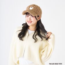 ボアキャップ 帽子 ケアベア TM CareBears TM ワンポイント 無地