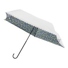 晴雨兼用折りたたみ日傘 -BTS プリント- フラワーガーデン 50cm 遮光率100％ 遮熱 UV