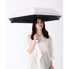 【ハニカム断熱パラソル】晴雨兼用折りたたみ日傘 ボーダー 55cm 遮光 遮熱 UV ユニセックス