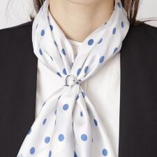 スカーフリング バックルモチーフ アクセサリー