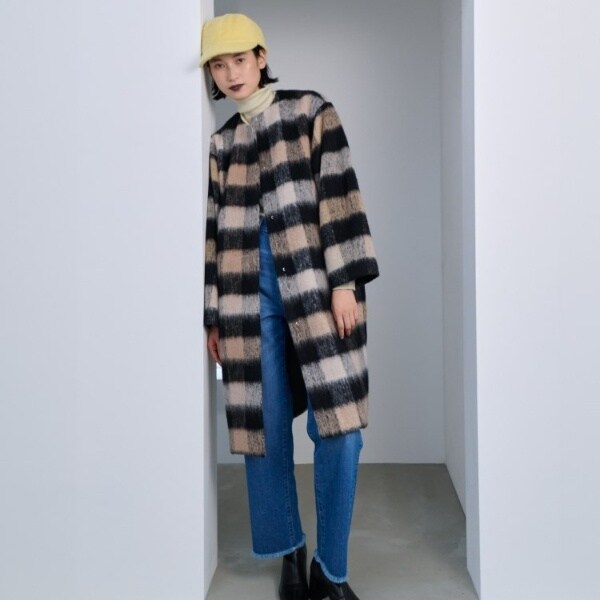 CLANE - ダブルウール ロングコート - DOUBLE WOOL LONG COAT