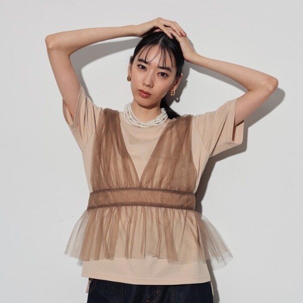 チュールビスチェセットTシャツ | ギャレスト(GALLEST) | マルイウェブ