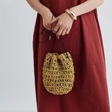 【The Bagmati】ABACA巾着バッグ