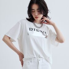 【再入荷】箔プリントロゴTシャツ