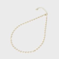 デザインチェーンショートネックレス