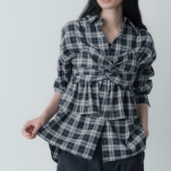 ガンクラブチェックビスチェ | ギャレスト(GALLEST) | マルイウェブ