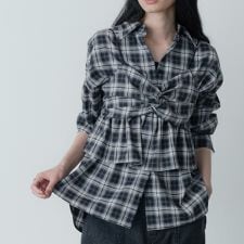 ギャレスト(GALLEST)のオンブレチェックビスチェ