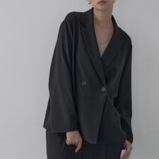 Comfy SET UP｜ダブルブレストイージージャケット【セットアップ対応】