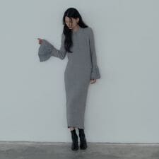 ギャレスト(GALLEST)のポロニットワンピース