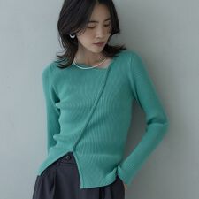 ギャレスト(GALLEST)のカッティングアシメリブニット