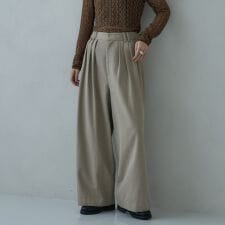 ギャレスト(GALLEST)のタックワイドパンツ