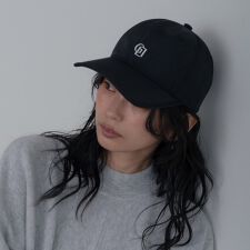 つば広キャップ