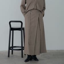 Timeless｜ベルテッドロングスカート【セットアップ対応】