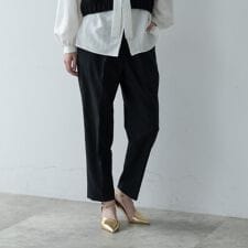 Comfy SET UP｜イージーテーパードパンツ【セットアップ対応／通勤／カセット服】