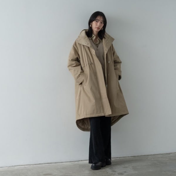 名品アウター3WAY・はっ水】ボアライナー付きモッズコート | グローブ