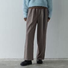 Comfy SET UP｜イージーストレートスラックス【セットアップ対応／通勤／カセット服】