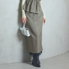 ガンクラブチェックタイトスカート