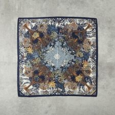 フラワープリントスカーフ