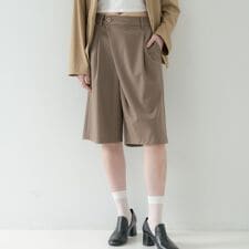 バミューダパンツ【セットアップ可能／UVカット／接触冷感】