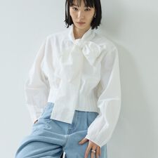 ボウタイシャツブルゾン