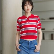 ジャカードポロニット