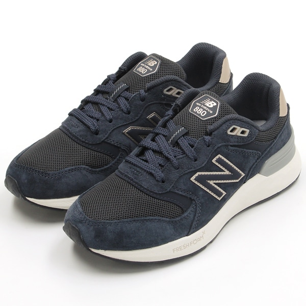 [�}���C]NEWBALANCE/�j���[�o�����X/Walking Fresh Foam X 880 v7/2E/�j���[�o�����X�inew balance�j 4AJ (NAVY)