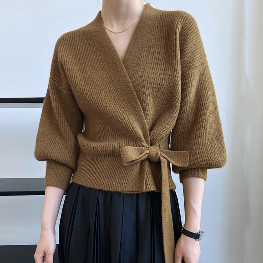 かず   MICHEL    カシュクールニット 新品 カシュクールニット｜ユアーズの通販｜&mall（アンドモール