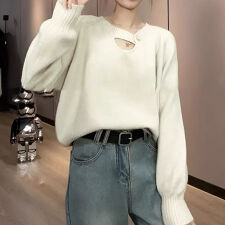 ラメニットセーター