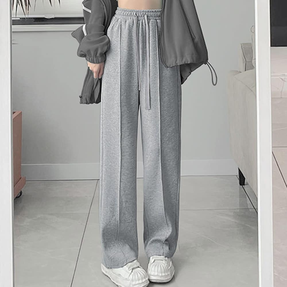 プレス加工スウェットパンツ